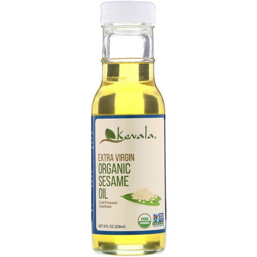 Kevala, Extra Virgin Organic Sesame Oil, 8 fl oz (236 ml) Review