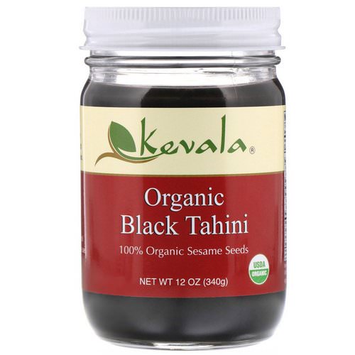 Kevala, Organic Black Tahini, 12 oz (340 g) Review