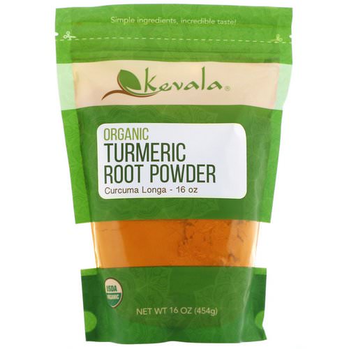 Kevala, Organic Turmeric Root Powder, 16 oz (454 g) Review