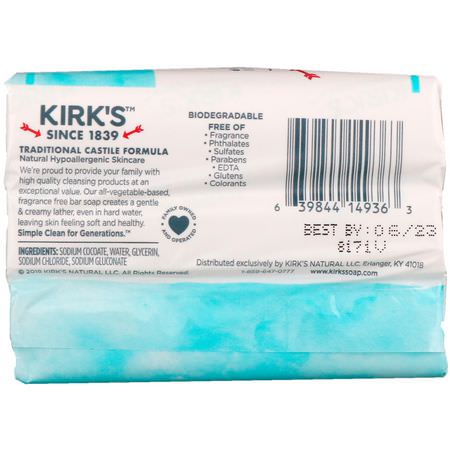 Kirks, Castile Soap