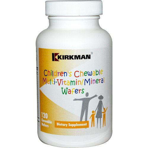 Kirkman Labs, Children's Chewable Multi-Vitamin/Mineral Wafers, 120 Chewable Wafers Review