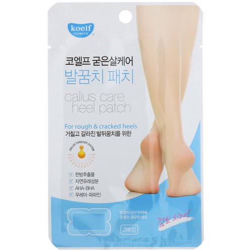 Koelf, Callus Care Heel Patch, 3 Pairs Review