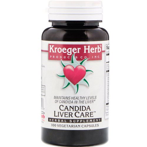 Kroeger Herb Co, Candida Liver Care, 100 Vegetarian Capsules Review