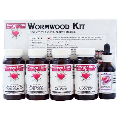 Kroeger Herb Co, Wormwood Kit, 5 Piece Kit Review