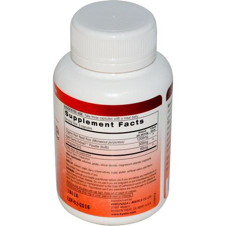 Red Yeast Rice, Blood Support Formulas, Healthy Lifestyles, Supplements
