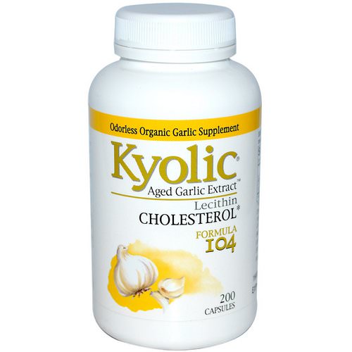 Kyolic, Aged Garlic Extract with Lecithin, 200 Capsules Review