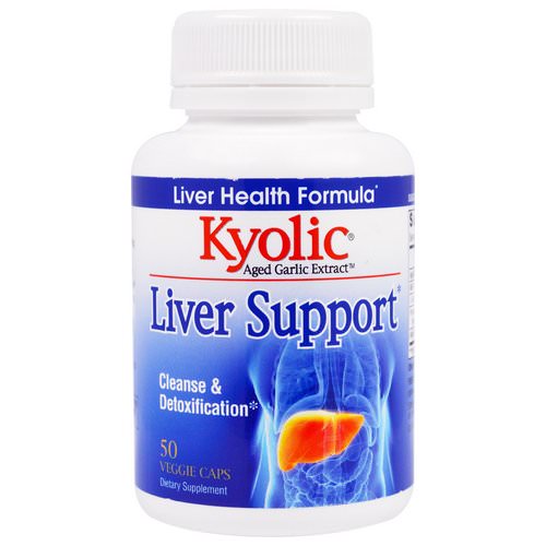 Kyolic, Liver Support, 50 Veggie Caps Review