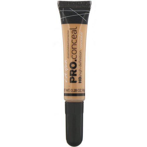 L.A. Girl, Pro Conceal HD Concealer, Pure Beige, 0.28 oz (8 g) Review