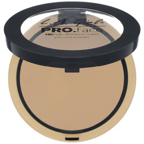 L.A. Girl, Pro Face HD Matte Pressed Powder, True Bronze, 0.25 oz (7 g) Review