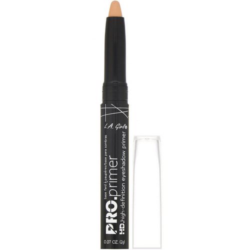 L.A. Girl, Pro HD Eyeshadow Primer, Nude, 0.07 oz (2 g) Review
