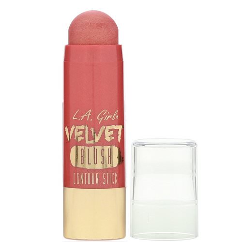 L.A. Girl, Velvet Blush Contour Stick, Glimmer, 0.2 oz (5.8 g) Review