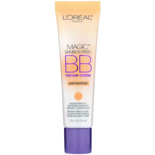 L'Oreal, Magic Skin Beautifier, BB Cream, 818 Anti-Fatigue, 1 fl oz (30 ml) Review