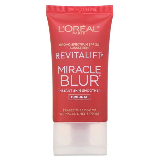 L'Oreal, Revitalift Miracle Blur, Instant Skin Smoother, Original, SPF 30, 1.18 fl oz (35 ml) Review