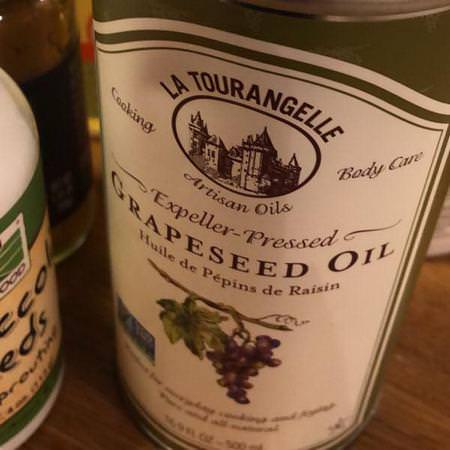La Tourangelle, Expeller-Pressed Grapeseed Oil, 16.9 fl oz (500 ml) Review