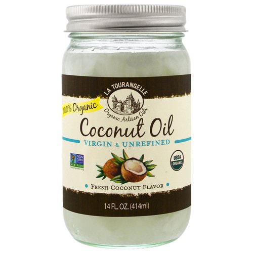 La Tourangelle, Virgin & Unrefined, Organic Coconut Oil, 14 fl oz (414 ml) Review