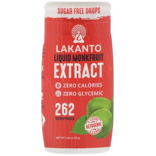Lakanto, Liquid Monkfruit Extract Drops, 1.85 oz (52 g) Review