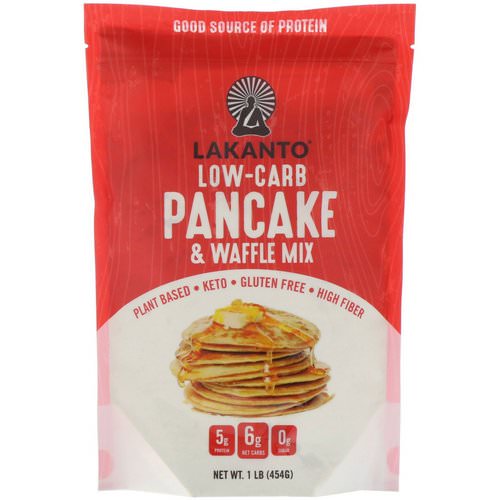 Lakanto, Low-Carb Pancake & Waffle Mix, 1 lb (454 g) Review
