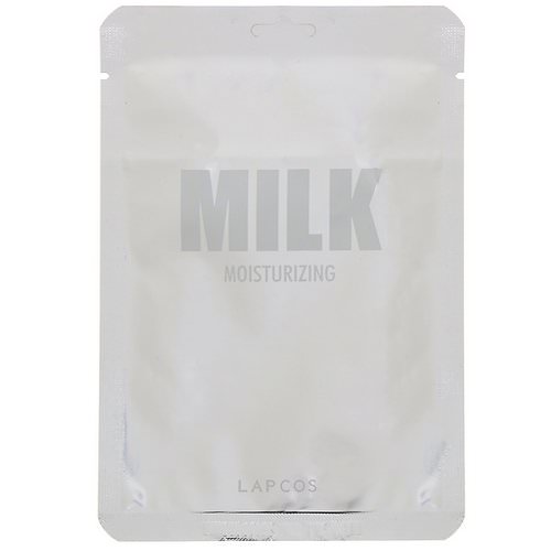 Lapcos, Milk Sheet Mask, Moisturizing, 1 Mask, 1.01 fl oz (30 ml) Review