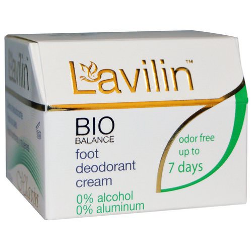 Lavilin, Bio Balance, Foot Deodorant Cream for Men and Women, 12.5 g Review