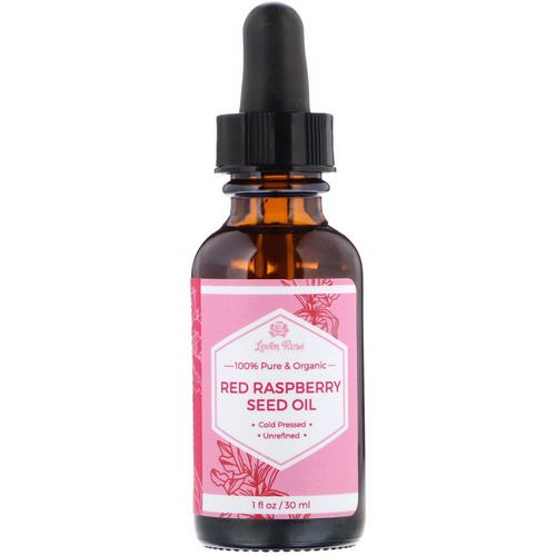 Leven Rose, 100% Pure & Organic, Red Raspberry Seed Oil, 1 fl oz (30 ml) Review