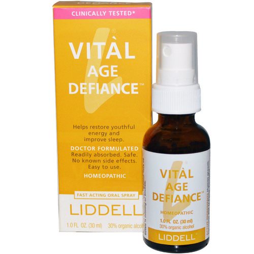Liddell, Vital Age Defiance, Oral Spray, 1.0 fl oz (30 ml) Review
