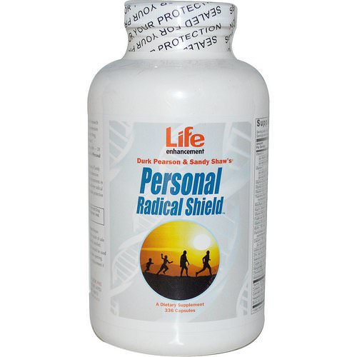 Life Enhancement, Durk Pearson & Sandy Shaw's, Personal Radical Shield, 336 Capsules Review