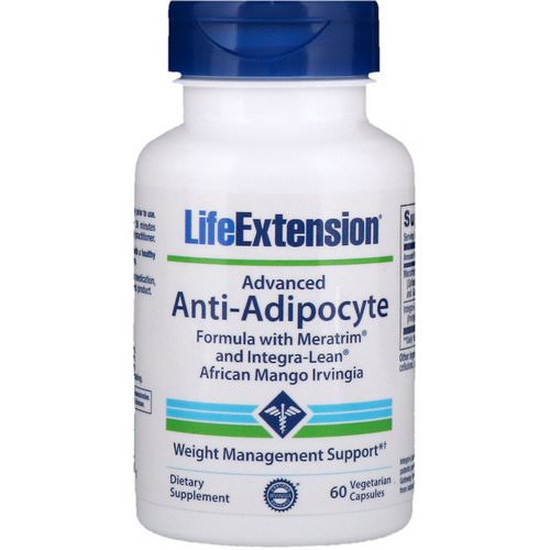 Life Extension, Advanced Anti-Adipocyte Formula with Meratrim and Integra-Lean African Mango Irvingia, 60 Vegetarian Capsules Review