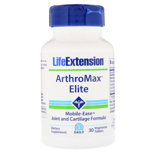 Life Extension, ArthroMax Elite, 30 Vegetarian Tablets Review