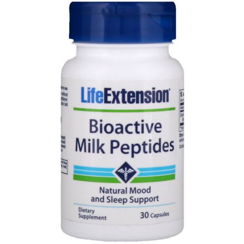 Life Extension, Bioactive Milk Peptides, 30 Capsules Review
