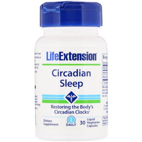 Life Extension, Circadian Sleep, 30 Liquid Vegetarian Capsules Review
