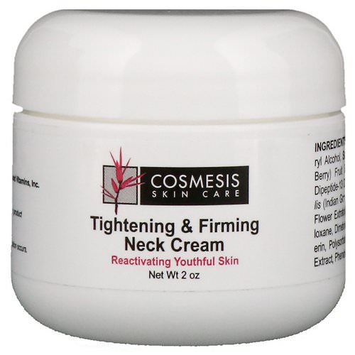 Life Extension, Cosmesis Skin Care, Tightening & Firming Neck Cream, 2 oz Review
