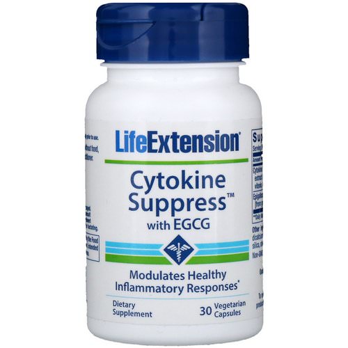 Life Extension, Cytokine Suppress with EGCG, 30 Vegetarian Capsules Review
