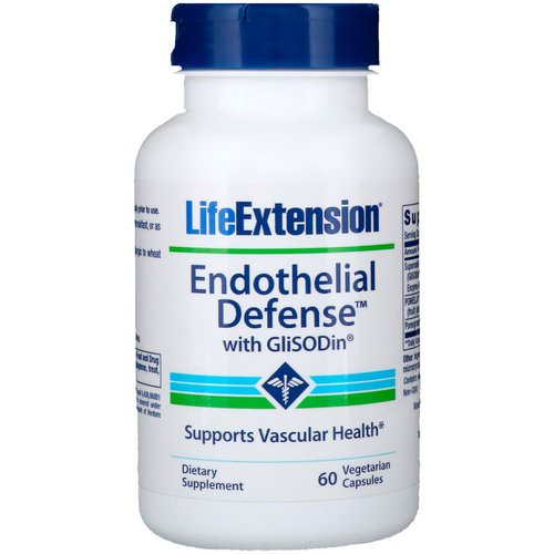Life Extension, Endothelial Defense with GliSODin, 60 Vegetarian Capsules Review