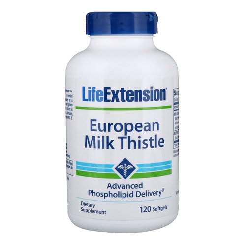 Life Extension, European Milk Thistle, 120 Softgels Review