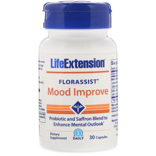 Life Extension, Florassist, Mood Improve, 30 Capsules Review
