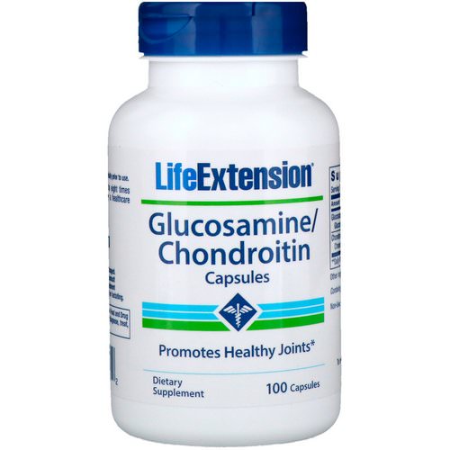 Life Extension, Glucosamine/Chondroitin Capsules, 100 Capsules Review