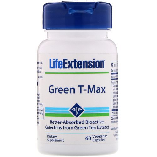 Life Extension, Green T-Max, 60 Vegetarian Capsules Review