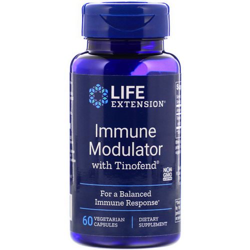 Life Extension, Immune Modulator with Tinofend, 60 Vegetarian Capsules Review