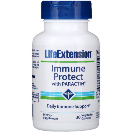 Life Extension, Immune Protect with Paractin, 30 Vegetarian Capsules Review