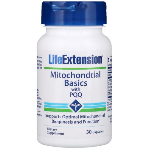 Life Extension, Mitochondrial Basics with PQQ, 30 Capsules Review