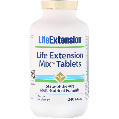 Life Extension, Mix Tablets, 240 Tablets Review