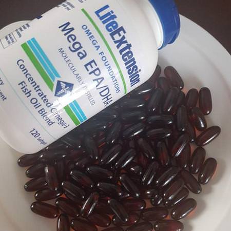 Life Extension Supplements Fish Oil Omegas EPA DHA