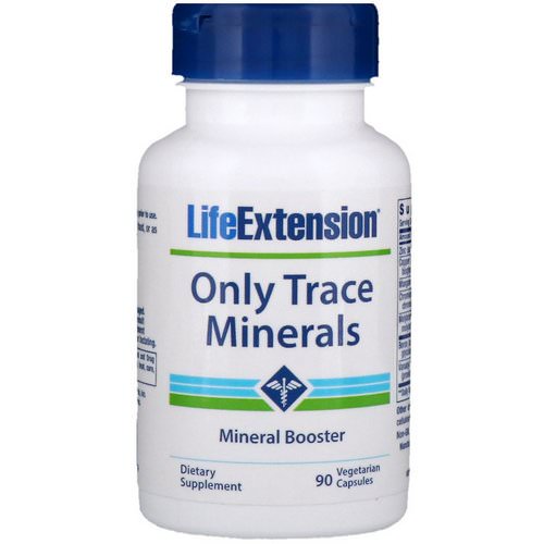 Life Extension, Only Trace Minerals, 90 Vegetarian Capsules Review