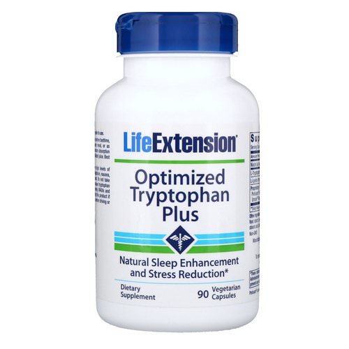 Life Extension, Optimized Tryptophan Plus, 90 Vegetarian Capsules Review