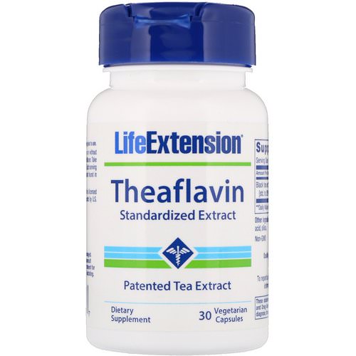 Life Extension, Theaflavin Standardized Extract, 30 Vegetarian Capsules Review