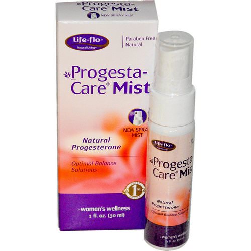 Life-flo, Progesta-Care Mist, Natural Progesterone, 1 fl oz (30 ml) Review