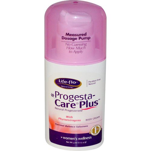 Life-flo, Progesta-Care Plus, Body Cream, 4 oz (113.4 g) Review