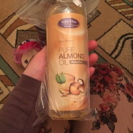 Life-flo, Pure Almond Oil, Skin Care, 16 fl oz (473 ml) Review