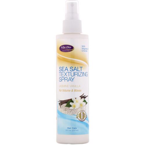 Life-flo, Sea Salt Texturing Spray, Jasmine Vanilla, 8 fl oz (237 ml) Review