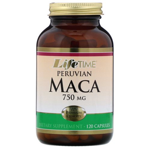 LifeTime Vitamins, Peruvian Maca, 750 mg, 120 Capsules Review
